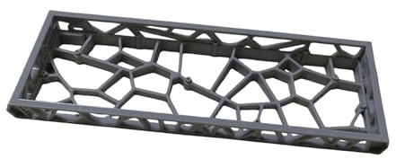 KiBcsLic Funda para Teclado mecánico, Protectora, ventilada, Multifuncional, portátil, Tipo Hueca, Gris
