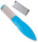 Credo Solingen callos plano escofina Pop Art, de pluma superficie inoxidable, Azul