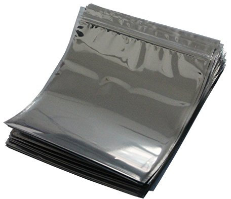 50 Stück Antistatische Resealable Large Size Taschen für Motherboard HDD und elektronisches Gerät, 21cm x 24cm