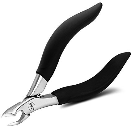BEZOX Präzision Fußnagel knipser Nagelzange Für Dicke Und Tiefe Eingewachsene Fußnägel und Fingernägel - Weicher Griff und Metall Geschenkboxen