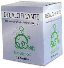 12 Bustine Decalcificante Anticalcare Bilt Per Le Macchine Da Caffe' Espresso