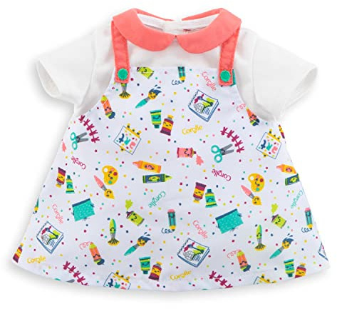 Corolle 9000141170 - Mon Grand Poupon Kleid, Künstler, für alle 36cm Babypuppen, ab 2 Jahren