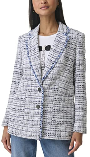 KARL LAGERFELD Paris dam L3acu138-dnm-6 sportjacka, denim flerfärgad, 36, Denim Multi, 36