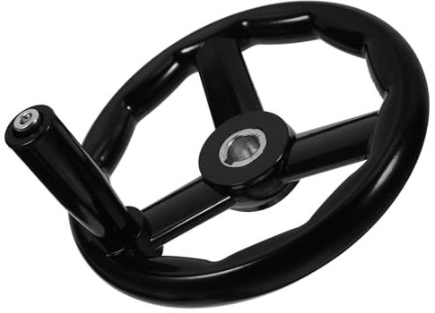 SOLUSTRE Lathe Hand Wheel Mit Drei Speichen Präzise Handrad Für Fräsmaschinen Installieren Langlebiges Material Für Professionelle Anwendungen