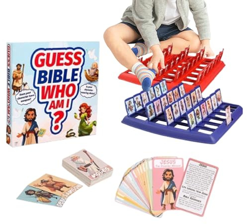 Gioco di Quiz sulle Scritture – Attività educativa coinvolgente, Strumento di apprendimento divertente, promuove l'interazione sociale, conoscenza basata sulla fede, gioco per, accessorio grou
