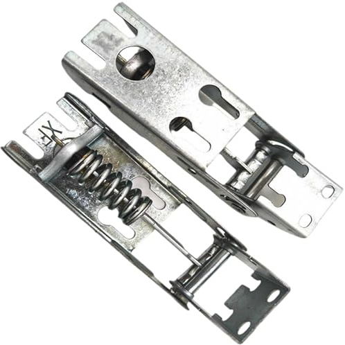 Gefrierschrank-Türscharniere, 2 Stück, Metall-Kühlschrank-Türscharniere mit Gehäuse, Ersatz-Kühlschrankteile und Zubehör für die Reparatur.