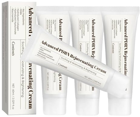 PDRN högpresterande föryngringskräm – daglig ansiktskräm med fuktkräm och barriärreparation, lugnande koreansk anti-aging fuktkräm för alla hudtyper (4)