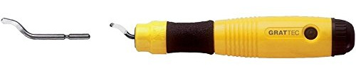 Grattec SG 1000 Sbavatore con Softgrid, giallo/nero