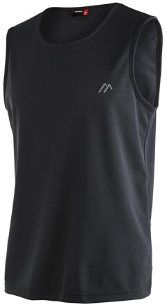 Maier Sports Peter Tanktop för män, svart (svart), 4XL