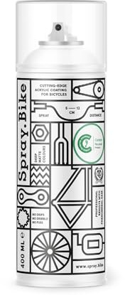 Spray.Bike Spray Paint | Designed Mainly for Bicycles | Multi-Use Acrylic Spray Paint for Metal, Plastic | High Coverage Bike Paint, 400ml