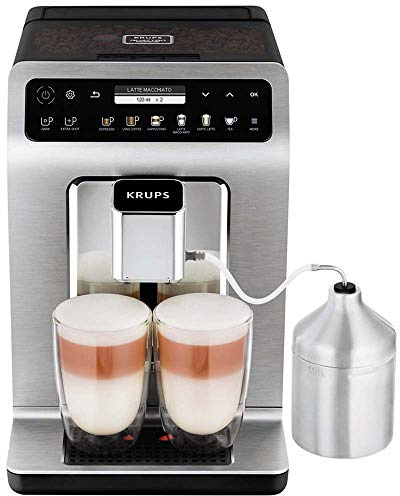 KRUPS, Bean to Cup Coffee Machine, Evidence Plus, EA894T40 Automatic Espresso/Titanium