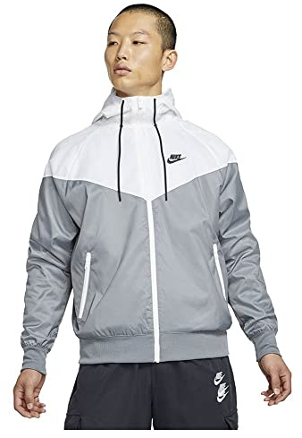 Nike Spe Wooven Lnd Wr Hd Giacca smoke grey/white/smoke grey/bl M