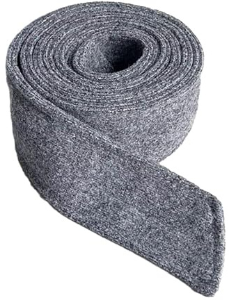 Perfeclan Damen Taillengürtel Aus Wollmantel, Lang Genug, Doppelseitig, Tragbar, Bequem, Trenchcoat Gürtel, Taillengürtel für Pendlerjacke, grau,175cm