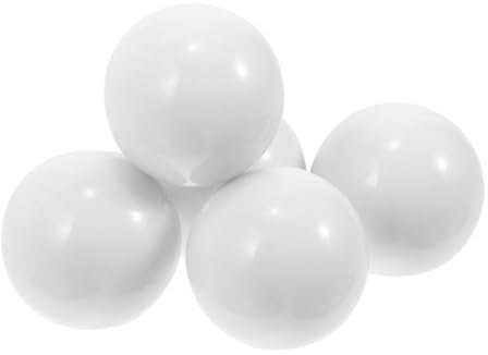 TOYANDONA Roulette-Perlen 5 Stück 12 Mm Acryl Roulette-Rad-Kugeln Ersatz-Tischspiel-Rad-Perle Poker-Spiel Bar-Perlen Scheibe Rotierende -Kugeln Für Heim-Nacht-Party-Zubehör