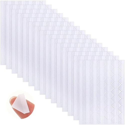 Photo Stick Corners, 1020pcs Adhesive Photo Sticker Corners for DIY Scrapbook, Journal and Picture Album