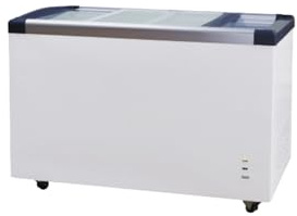 L2G - Congélateur Bahut Professionnel, 445L, Portes Coulissantes, -18°C/-22°C, Stockage Grande Capacité, Idéal pour Aliments Surgelés