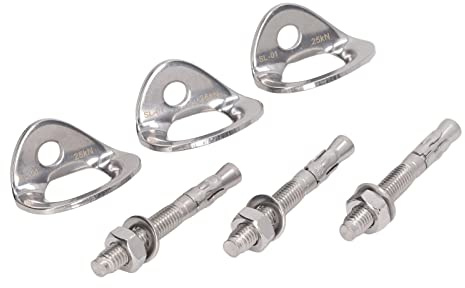 3P Rock Clim Hanger Edelstahl Clim für Sicherungsgeräte Clim Hanger aus EdelstahlRock Clim HangerEdelstahl Clim AnchorClim HangerClim Hanger BoltClim Ausrüstung Tragen Sie die