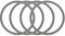 MKVAXR 4PCS Blender Gasket Replacement Rubber Seal Ring, for NutriBullet, 600w and 900w Blender Series Accessories blender cutter
