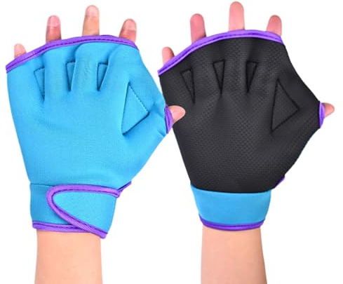 Guanti da nuoto palmati - uomo Mittens Training Aquatic, guanti da allenamento da nuoto | Gears di resistente all'acqua, non guanti in fuso per la , le immersioni