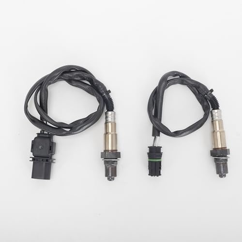 QKVBKAU 2PCS Lamdasonde 2x Lambdasonde vor+nach Kat BMW N43 E81 E87 E88 116i 118i E90 E91 E92 316i 318i