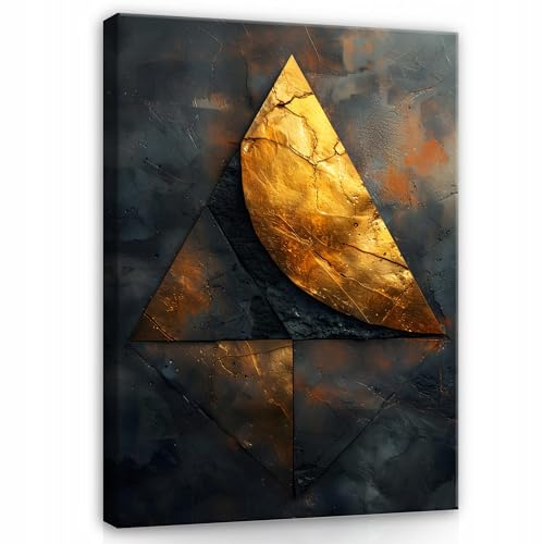 WallArena Leinwand Bilder 80x120 cm | Abstrakt, Leinwandbilder, Bild auf leinwand, Format: 80x120 cm (BxH) - einteilig auf Canvas Leinwand. Das Leinwand