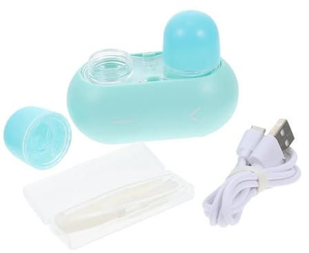 Mipcase Pulitore Portatile e Dimensioni Compatte in Pvc per Lenti a Uso Personale Design Adorabile Rimozione senza Danneggiare la Lente per Uso Quotidiano