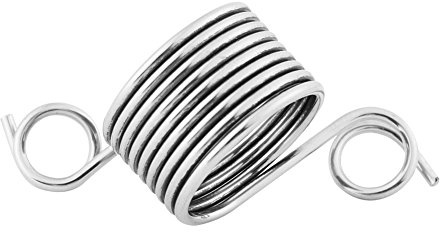 Aramox Stickring Rostfritt Stål Garnguide Ring 19 Mm Finger Fingerborg Lättviktsrullad Spänningsverktyg för Stickning Av Tröjor Halsdukar Virkade Användare och Nybörjare