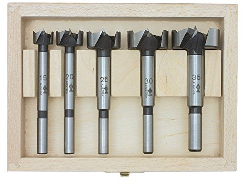 Poisson® Wave Cutter Mèche à façonner Forstner Jeu de 5 pièces