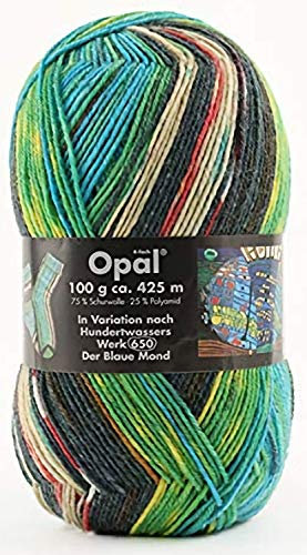 Tutto-Opal TUTTO OPAL SOCKEN- und PULLOVERWOLLE, 650 Der Blaue Mond