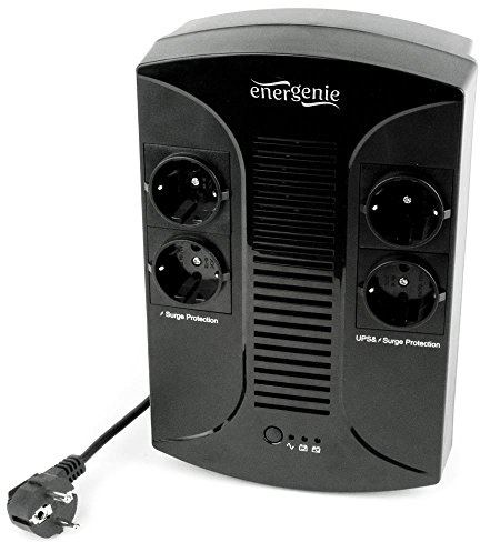EnerGenie EG-UPS-002 USV mit AVR (850 VA) schwarz