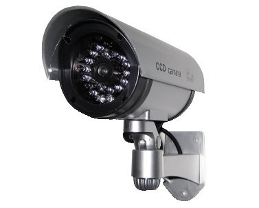 FINTA TELECAMERA IMPERMEABILE CON VISORI NOTTURNI E LED DI OPERATIVITA’