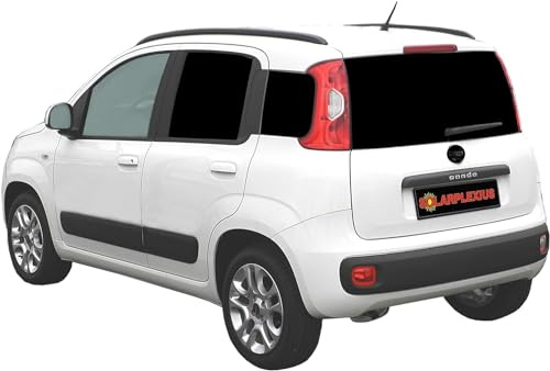 Solarplexius Auto-Sonnenschutz Scheiben-Tönung passgenau für FIAT Panda III ab 2012 Keine Folie Komplettsatz