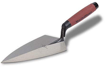 Marshalltown 1910D 10-inch Philadelphia Brick Trowel - Durasoft Handle