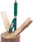 AGT Handholzspalter: Manueller Hand-Holzspalter für weiches Holz mit bis zu 30 cm Länge (Handspalter Holz, Holzspalter Handbetrieb, Spanmesser Anzündholz)