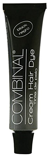 Combinal BLACK Cream Hair Dye 0.5oz by Combinal