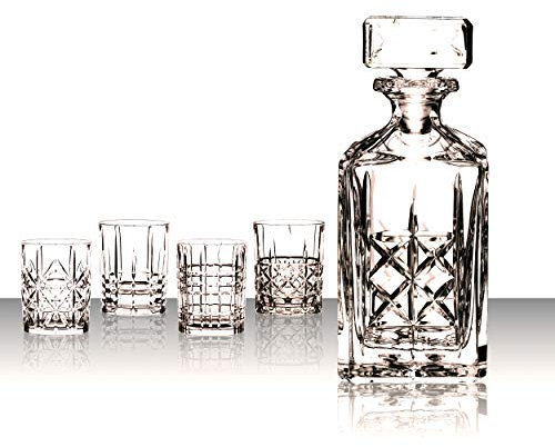 Nachtmann Spiegelau Set whisky, cristallo trasparente, 5 pezzi
