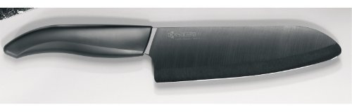 Kyocera - Cuchillo Ceramica De Cocina - Talla : 16 Cm - Color : Negro