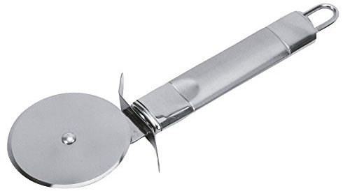 Equinox Rotella Taglia-Pizza 503102, in Acciaio Inox, 6,5 x 2 x 19 cm