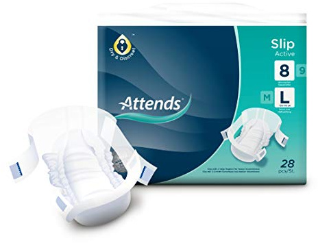 Attends Slip Active 8 Large (1x28 Stk.)