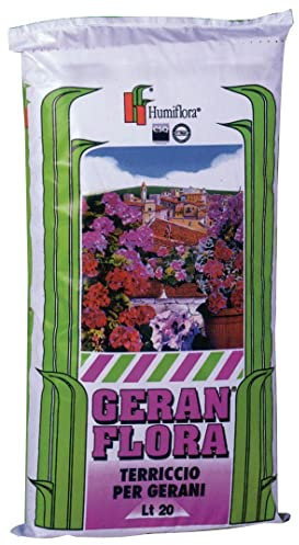 Blumenerde für Geranien