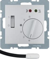 Termostato s. rad. S/B aluminio