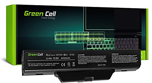 Green Cell Standard Serie HSTNN-IB51/HSTNN-LB51/HSTNN-OB51 Akku für HP Compaq 550 610 615 6720s 6730s 6735s 6820s 6830s Laptop (6 Zellen 4400mAh 10.8V Schwarz)