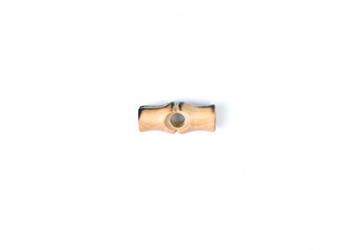 Crendon Holz Knebelknöpfe Braun – Pro Button + kostenlos Minerva Crafts Craft Guide