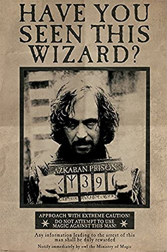 Harry Potter Wanted Sirius Black Maxi Poster 61x91.5cm