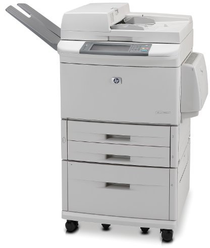 HP LaserJet M9040 All-in-One Mono Laser Multifunktionsdrucker (A3, Drucker, Scanner, Kopierer, Fax, Ethernet, USB, 600x600)