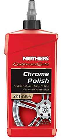 MOTHERS 05212 California Gold Chrome Polish - 12 oz. Size: 12 oz., Model: 5212, Car & Vehicle Accessories/Parts