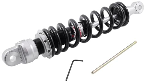 YSS Stoßdämpfer Mono verstellbar 310â mm | Double-Action-Dämpfersystem; Federvorspannung stufenlos einstellbar, oben/unten Auge 12 mm, ohne Ausgleichsbehälter