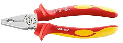 STAHLWILLE 65018200 - Alicate universales 6501 8 200 VDE peso 0,32 Kg.