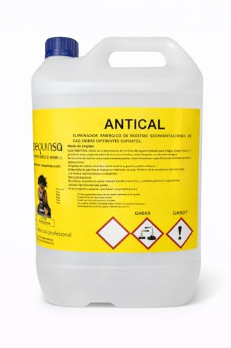Limpiador de Restos de Cal, Envase de 5 Litros