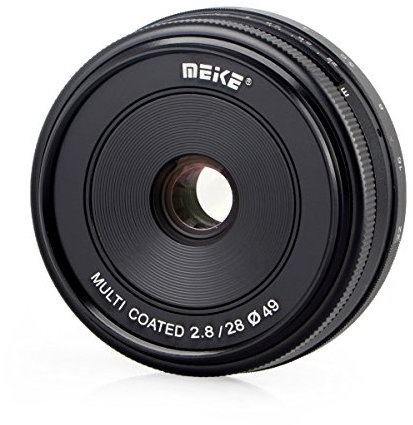 Meike Objektiv 28mm F2.8 für Canon EOS M, multicoated